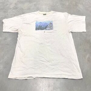 Vintage 90s y2k hiking tshirt oversized baggy